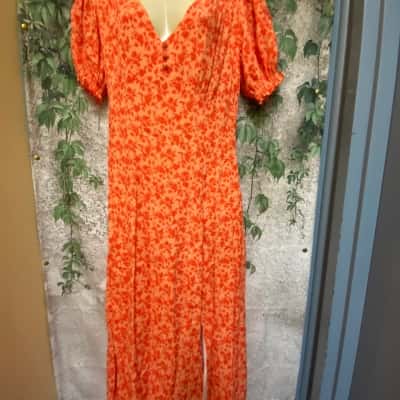Forever New "Conscious' Women's Size 8 Lottie Printed Midi Dress