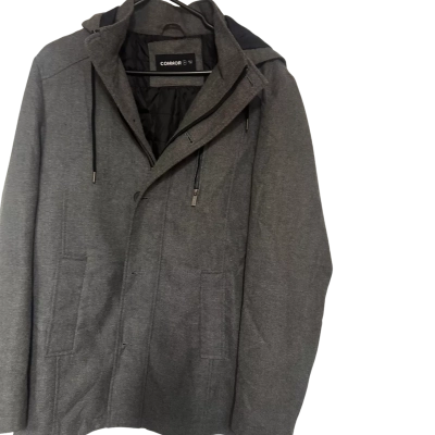 Conner Mens  Size M Hood Jacket Grey 