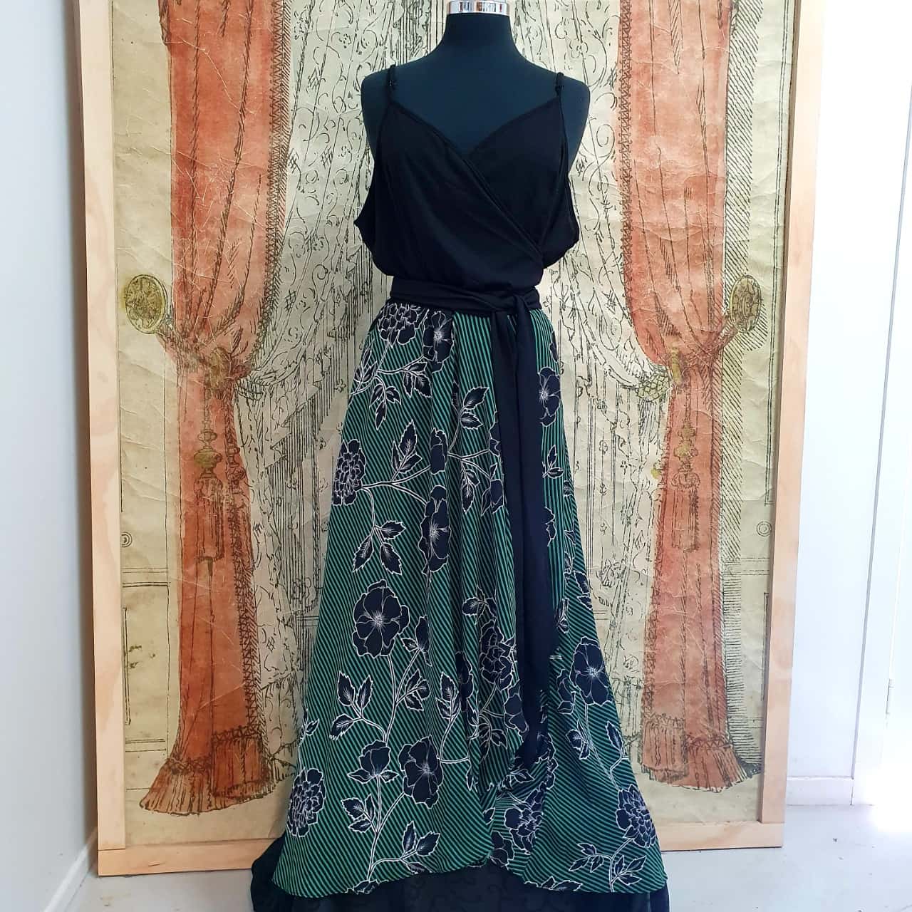 city chic green dress