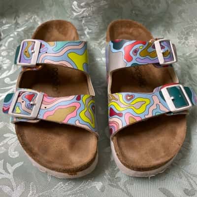  Womens  Papillio Size 36 Sandals Pattern 