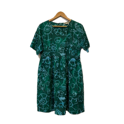 Jamilla Okubo x Gorman Womens Dress Size 8 Blue / Floral / Green 