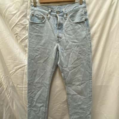 Levi's 501 Womens  Size 26 Regular Fit Jeans Blue 