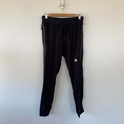 TEAMM8 Black Sweat Pants Jogger Size S