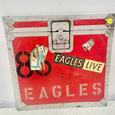 Eagles Live 2 LP Vinyl Albums plus Poster