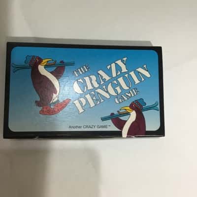 Vintage Crazy Penguin Puzzle Game, circa 1980’s