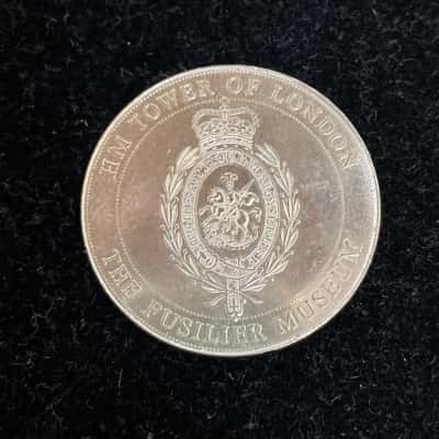 Souvenir Medal/Coin HM Tower of London The Fusilier Museum; Royal Fusiliers 1685-1968
