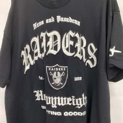 Raiders Mens  Size XXL Sweater Black  