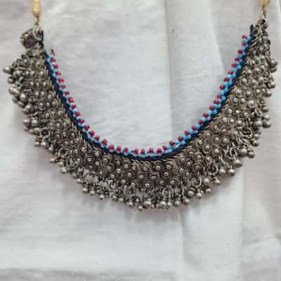 Ladies Fashion Jewellery Kuchi Choker Neclace