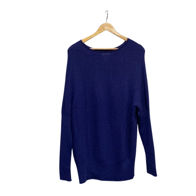 uimi Womens  Size M Merino Jumper Navy Blue