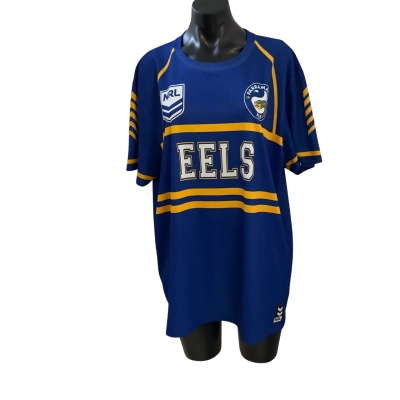  EELS NRL Mens  Size XXXL Short Sleeve T-shirt Blue 