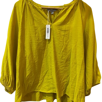 Suzannegrae Womens  Size 14 Gold Top  