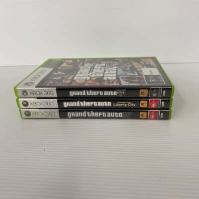 XBOX360 Grand Theft Auto Games - 3 Games