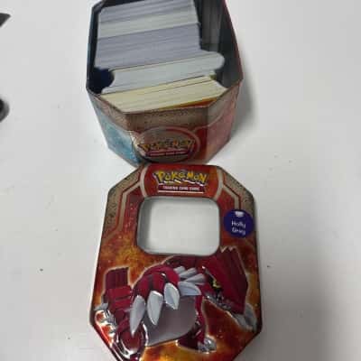 Pokémon cards in tin
