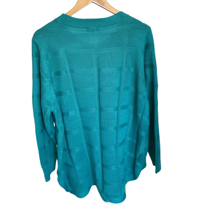 NEW- Autograph Womens  Size L Turquoise long sleeve jumper 