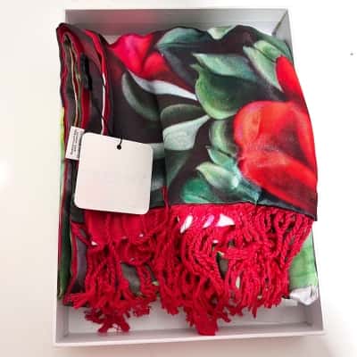  Annabelle Trends Womens  Size One Size Scarf Multicoloured / Red 