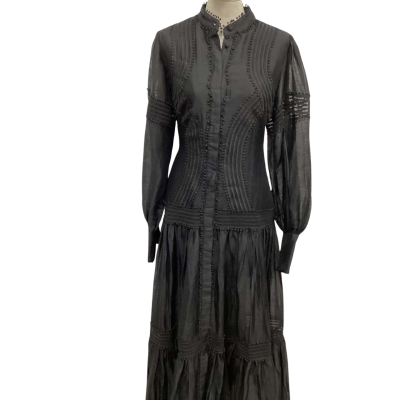 Beautiful  Womens  Size 10 Long Sleeve Dress Black  