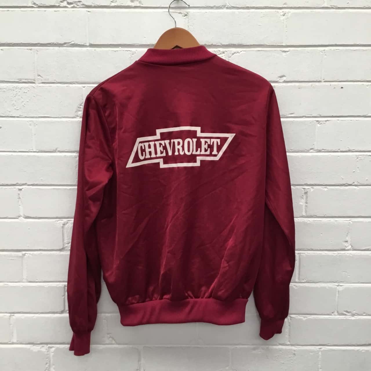 chevrolet jacket red