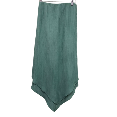 Viktoria & Woods Womens  Size 6 Asymmetrical Hemline Skirt Green 