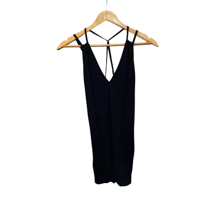 Sandro Womens  Size M Sleeveless Top Black  