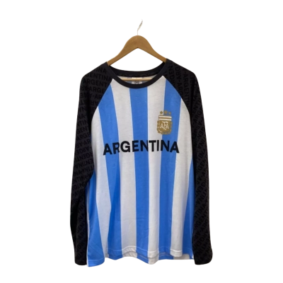  AFA Mens  Size XXL Soccer Jersey Blue / White / Black Argentina