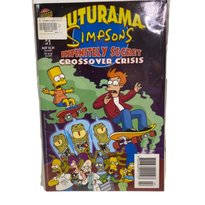 Futurama Simpsons Infinitely Secret Crossover Crisis