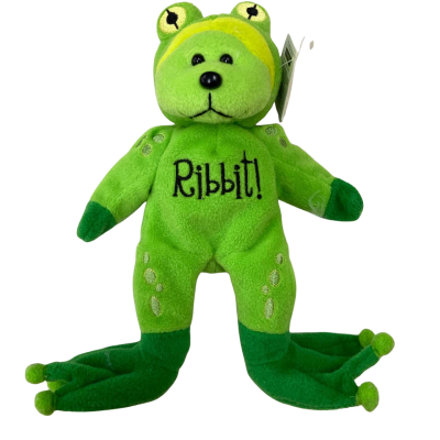 Beanie Kids - Leap the Frog Bear 10"