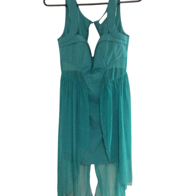 Blossom Womens  Size 10 Cocktail Dress Green 