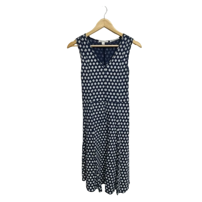 Trenery Womens  Size XXS Casual Dress Blue / White 