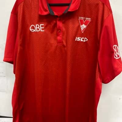 Sydney swans AFL Mens  Size XXXXL T-Shirt Red / White 