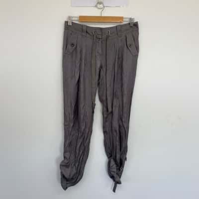 Marcs Khaki Cargo Track Pants Size 8 