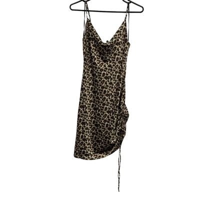 Jorge Womens Size 8 Mini Dress Animal print 
