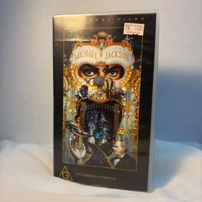 Michael Jackson - Dangerous VHS Tape 