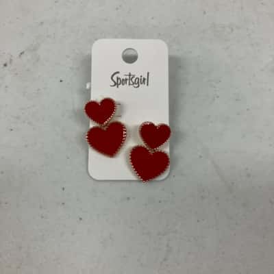 Sportsgirl Women’s Heart Earrings