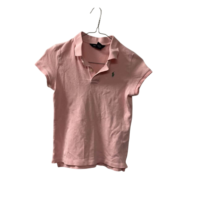Polo Ralph Lauren Girl's Size 12/14 Pink Polo Top