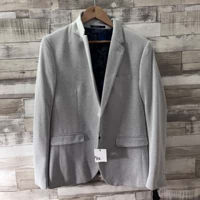 BNWT YD. Men's Grey Blazer - Size 38 / M 