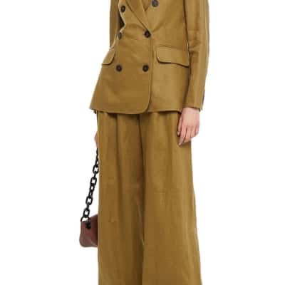Zimmermann Womens  Linen Blazer Size 0 