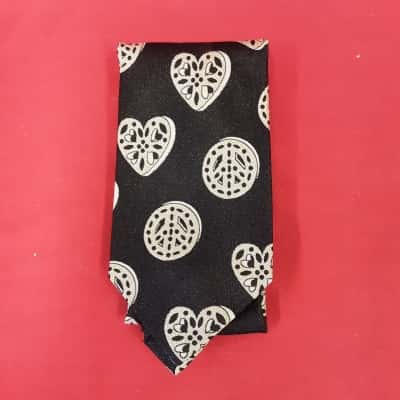 Vintage Moschino Mens Silk  Tie