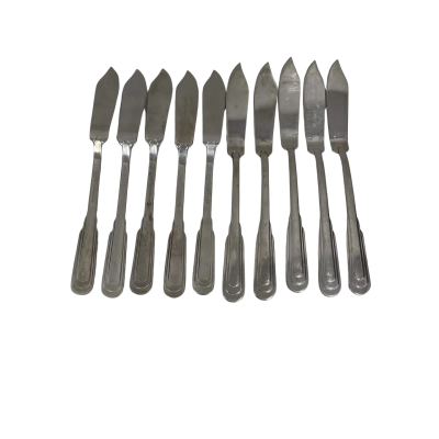 Zepter Edelstahl “Caprice” S/S Fish Knifes x10