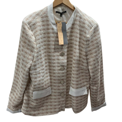 Liz Jordan Womens  Size 18 Winter Jacket Grey / Nude 