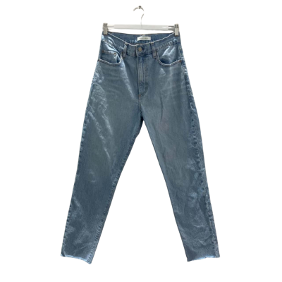 Nobody Denim Women's Size 28 Frankie Jean Ankle Stretch Jeans Blue 