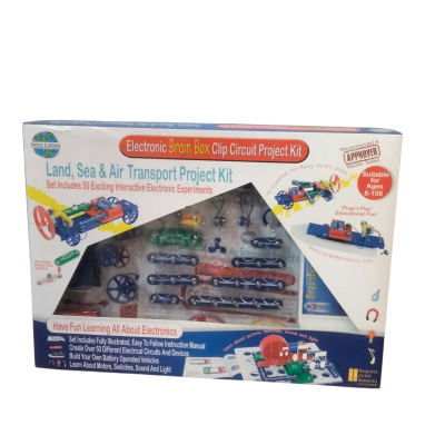 Electronic Brain Box Clip Circuit Project Kit