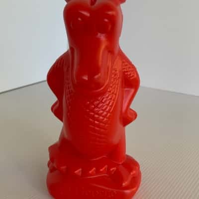 Vintage 1980s St. George Bank Red Dragon Money Box