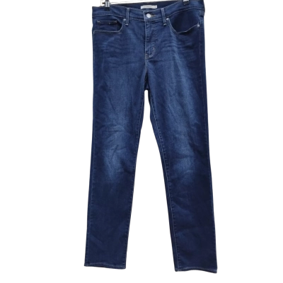 Levis Mens Size 32 Slim Fit Jeans Blue (8)