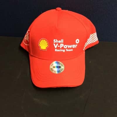  Mens Red Shell V-Power Racing Team Cap