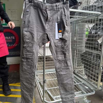 NXP Mens  Size 30 Grey Ripped Jeans 
