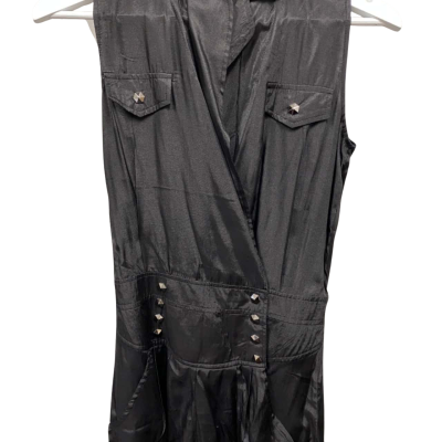 Pure Hype  Womens  Size 8 Playsuit Black  