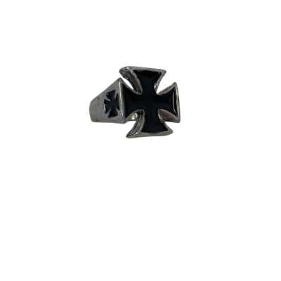  Womens Ring Black / Silver 