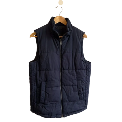 “French Connection” Mens  -Size S Vest- Navy Blue 