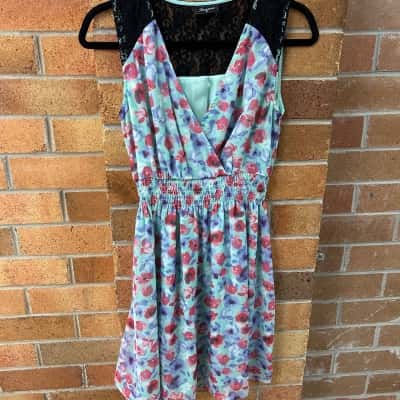 Jeanswest Womens  Size 8 Mini Dress Floral 