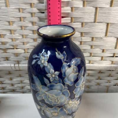 Vintage Tharaud Limoges Art Deco france porcelain vase 